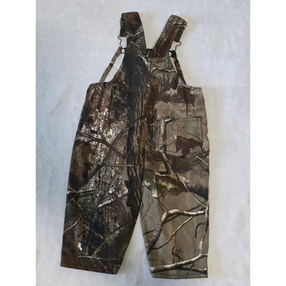 Lil Joey Kritters Realtree APG Camo Overalls My First SUV Baby Boys Size M 6-12M